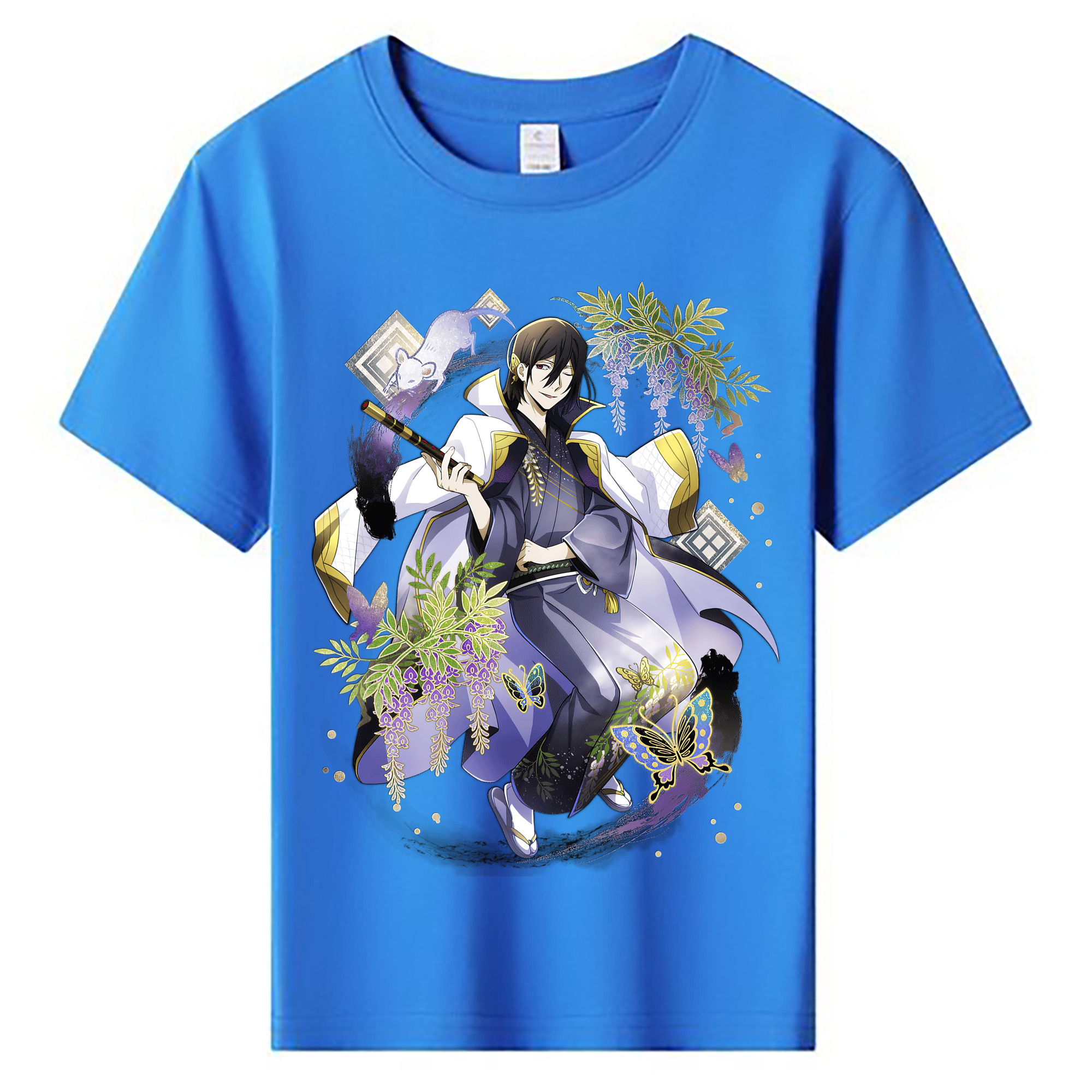（画像用） 文豪ストレイドッグス Bungo Stray Dogs 綿100％キッズTシャツ（フロントプリント）
